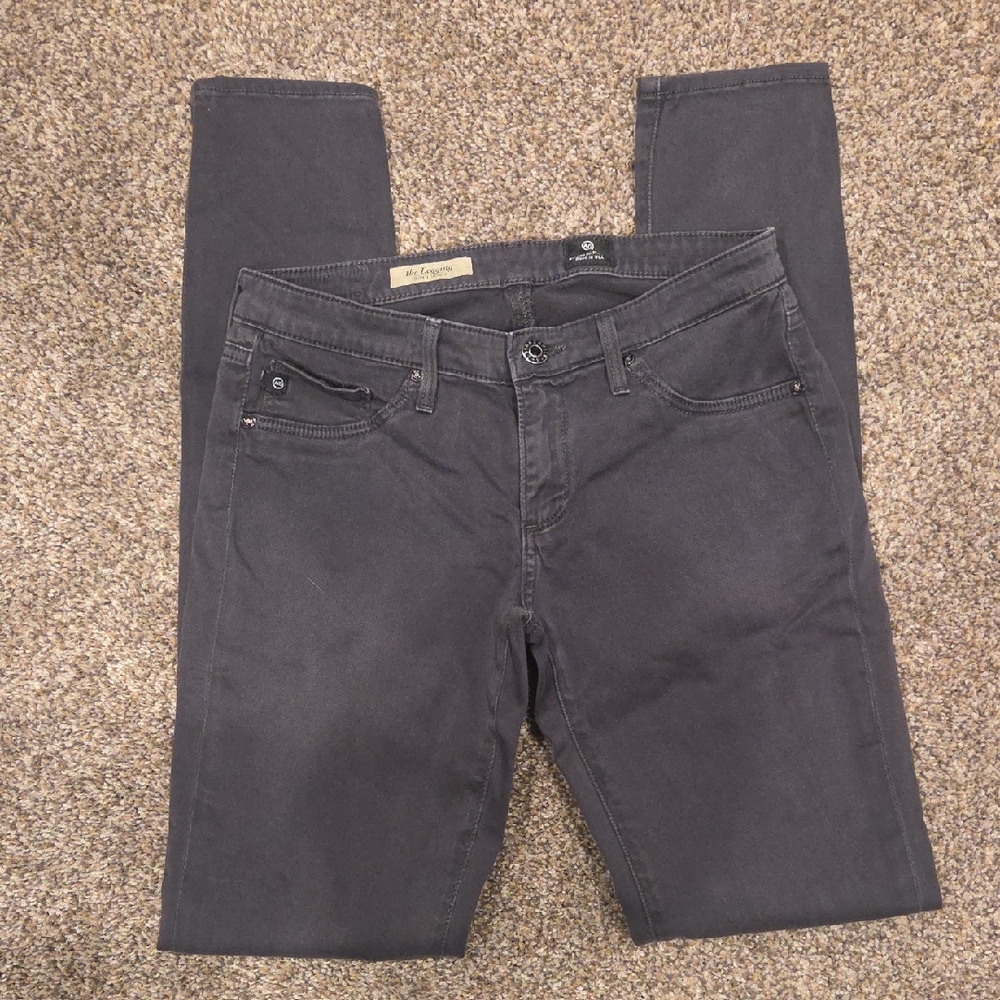 AG Adriano Goldschmied Women's Charcoal Skinny Jeans 26